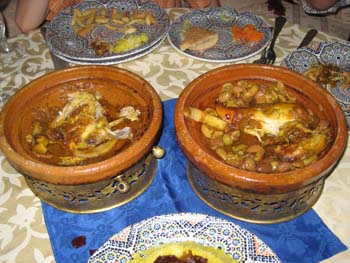TWO TAJINES